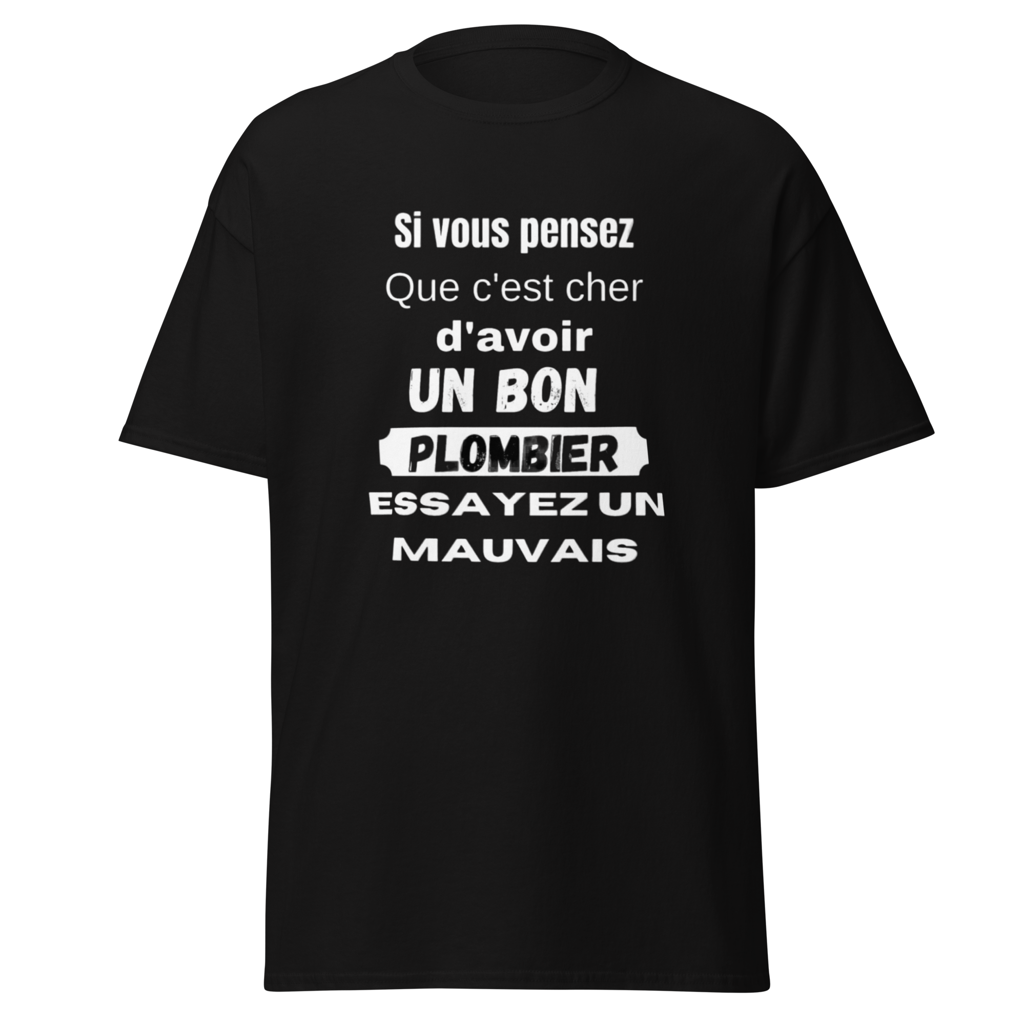 T-SHIRT PLOMBIER