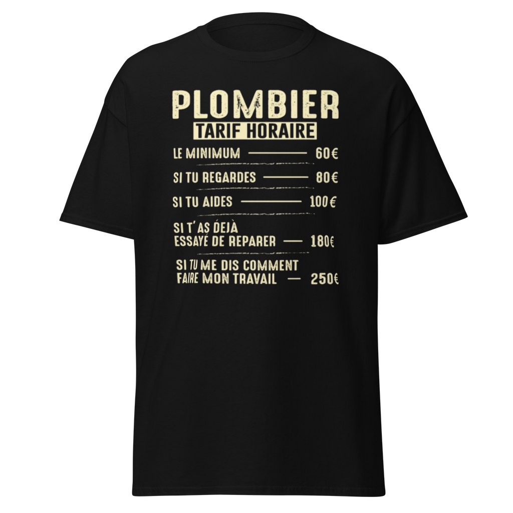 T-SHIRT FORFAIT HORAIRE