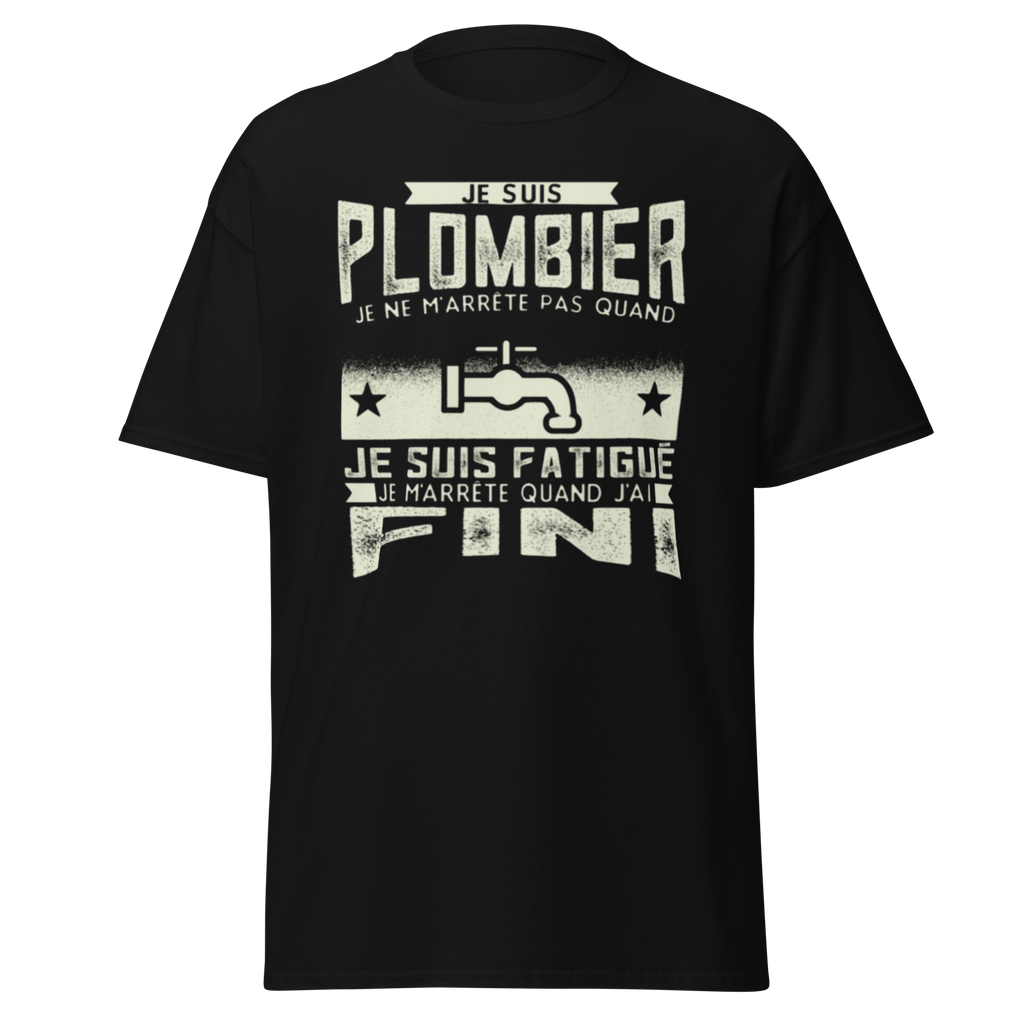 T-SHIRT PLOMBIER