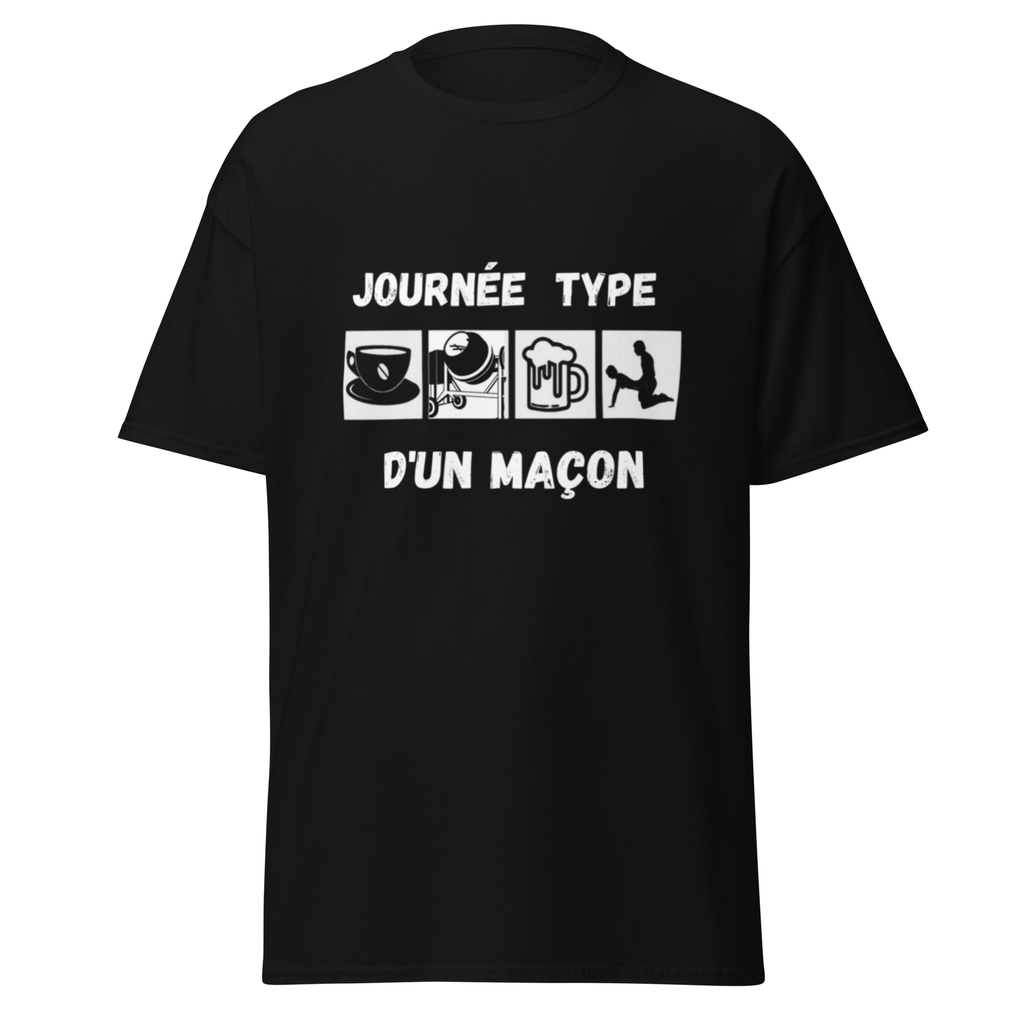 T-SHIRT MAÇON JOURNÉE TYPE