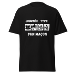 T-SHIRT MAÇON JOURNÉE TYPE