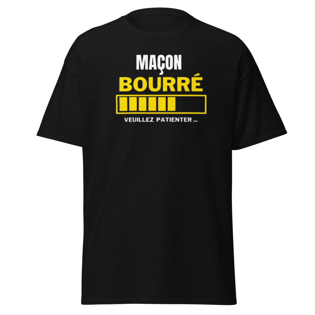 T-SHIRT MAÇON BOURRÉ