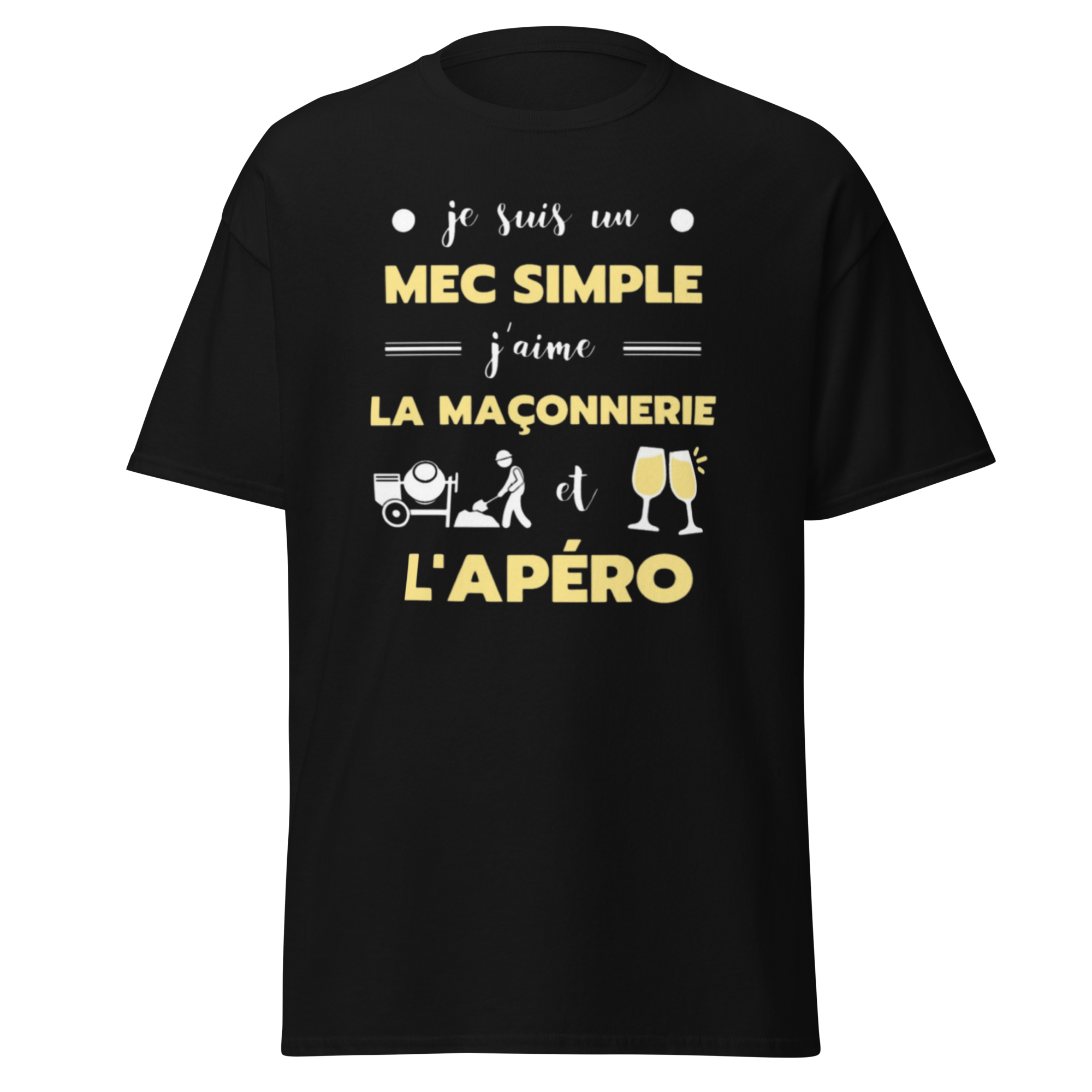 T-SHIRT MAÇON MEC SIMPLE