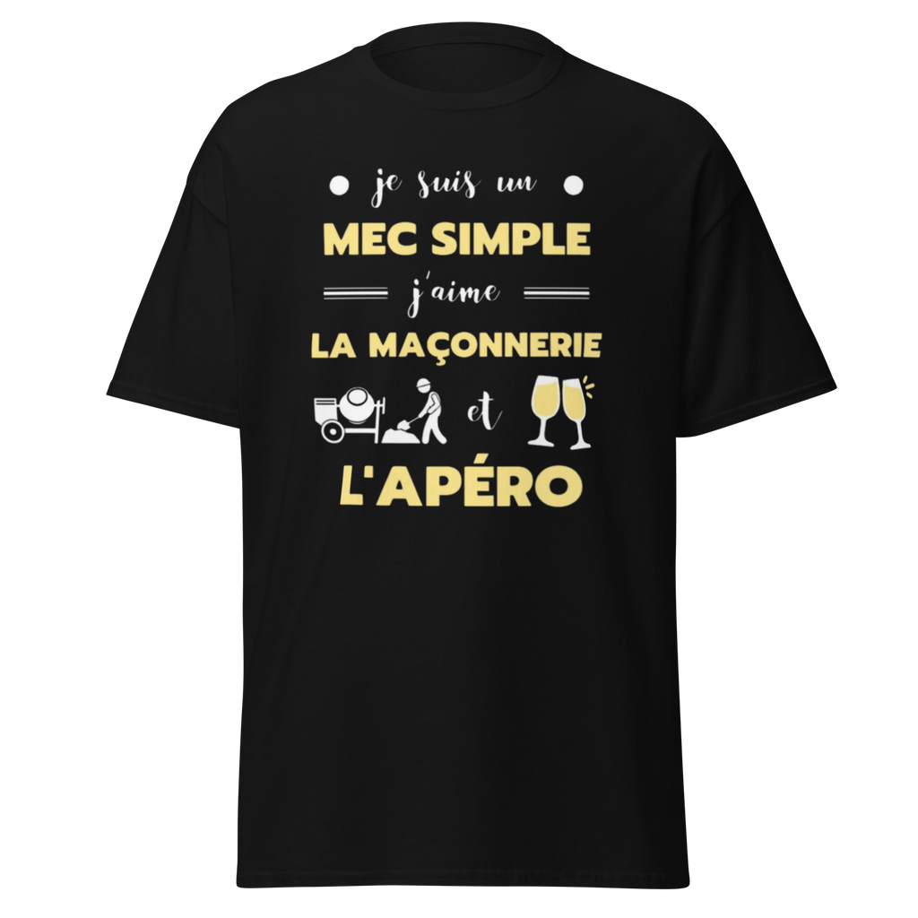 T-SHIRT MAÇON MEC SIMPLE