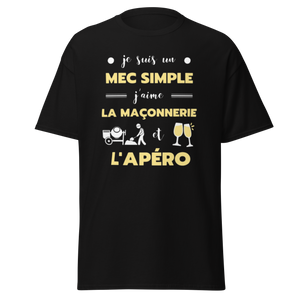 T-SHIRT MAÇON MEC SIMPLE