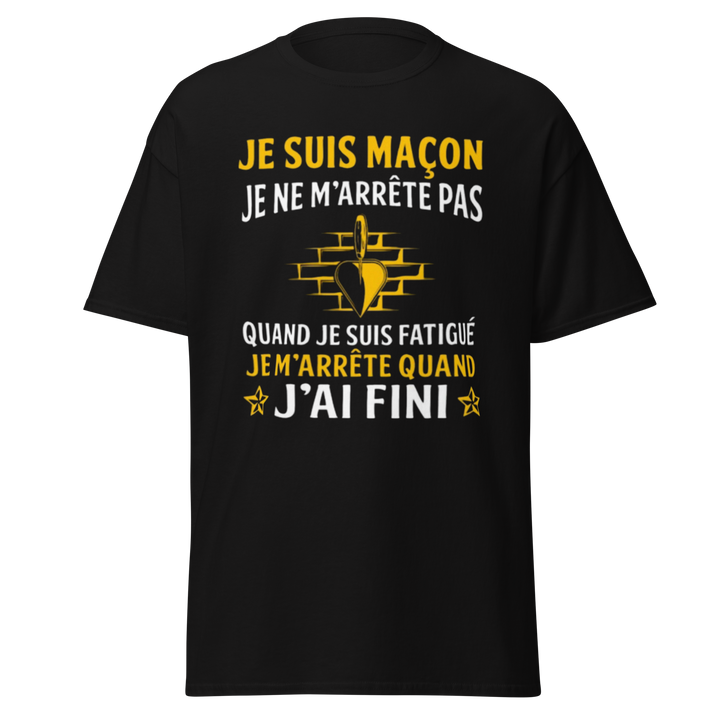 T-SHIRT JE SUIS MAÇON