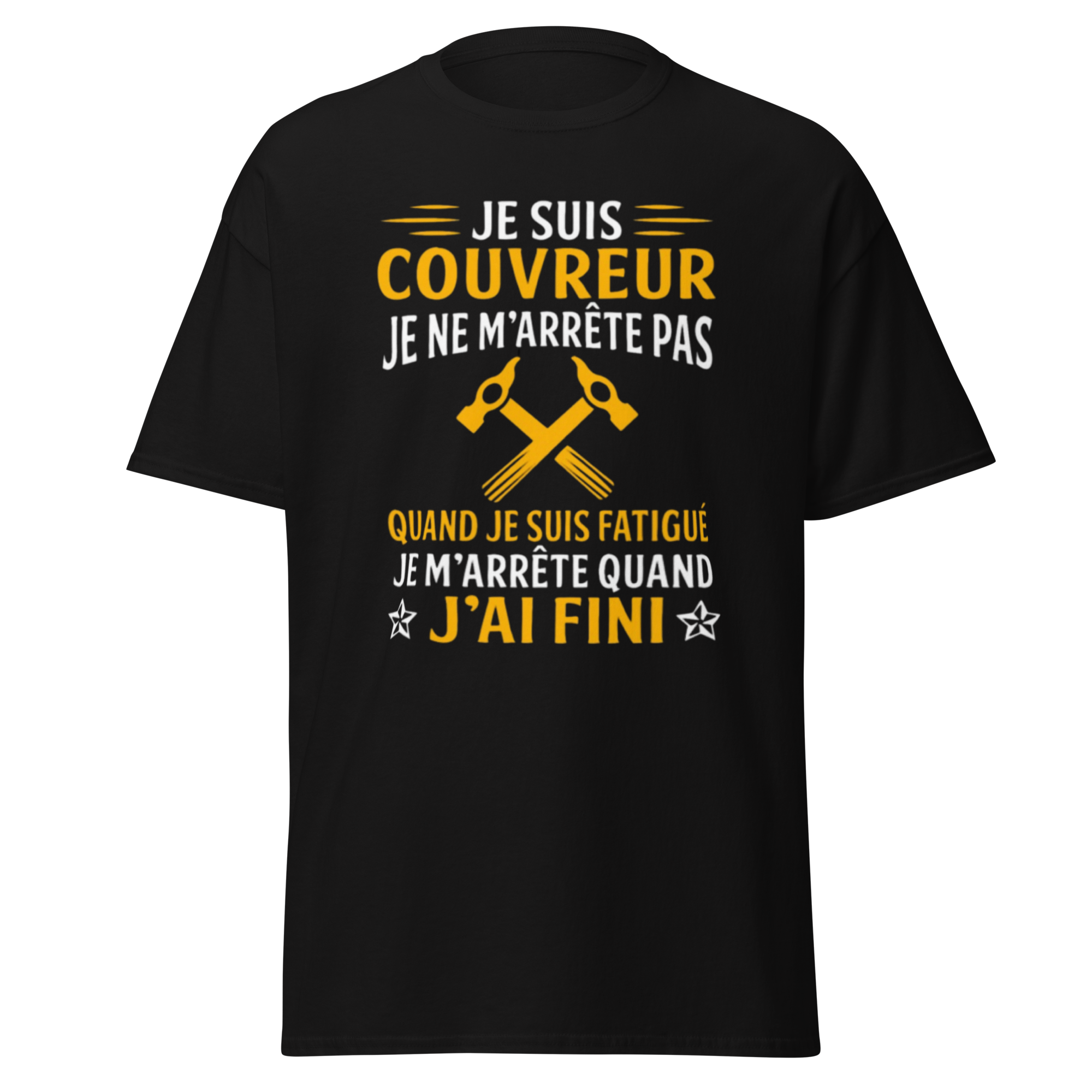 T-SHIRT JE SUIS COUVREUR