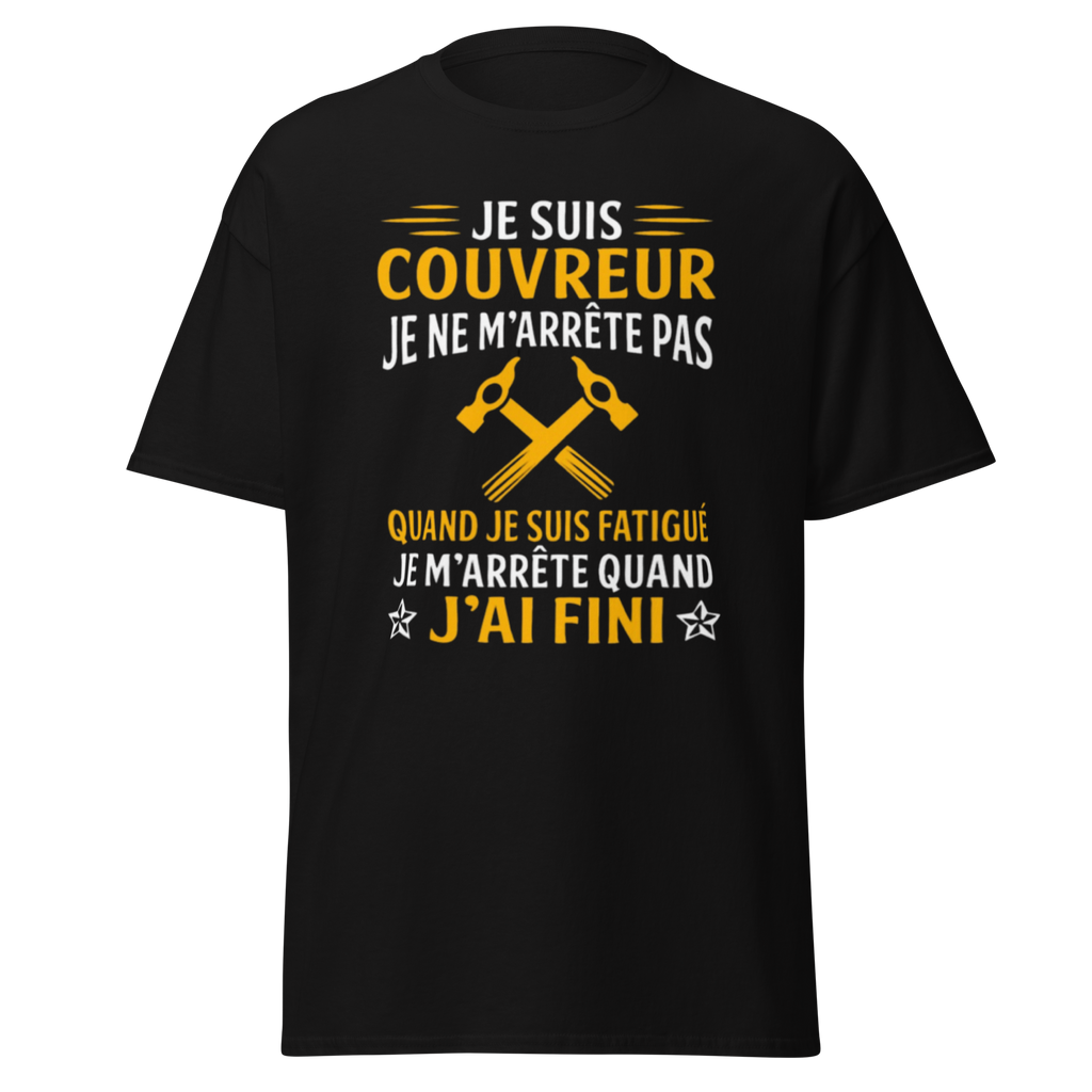 T-SHIRT JE SUIS COUVREUR