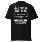 T-SHIRT JE SUIS ÉLECTRICIEN