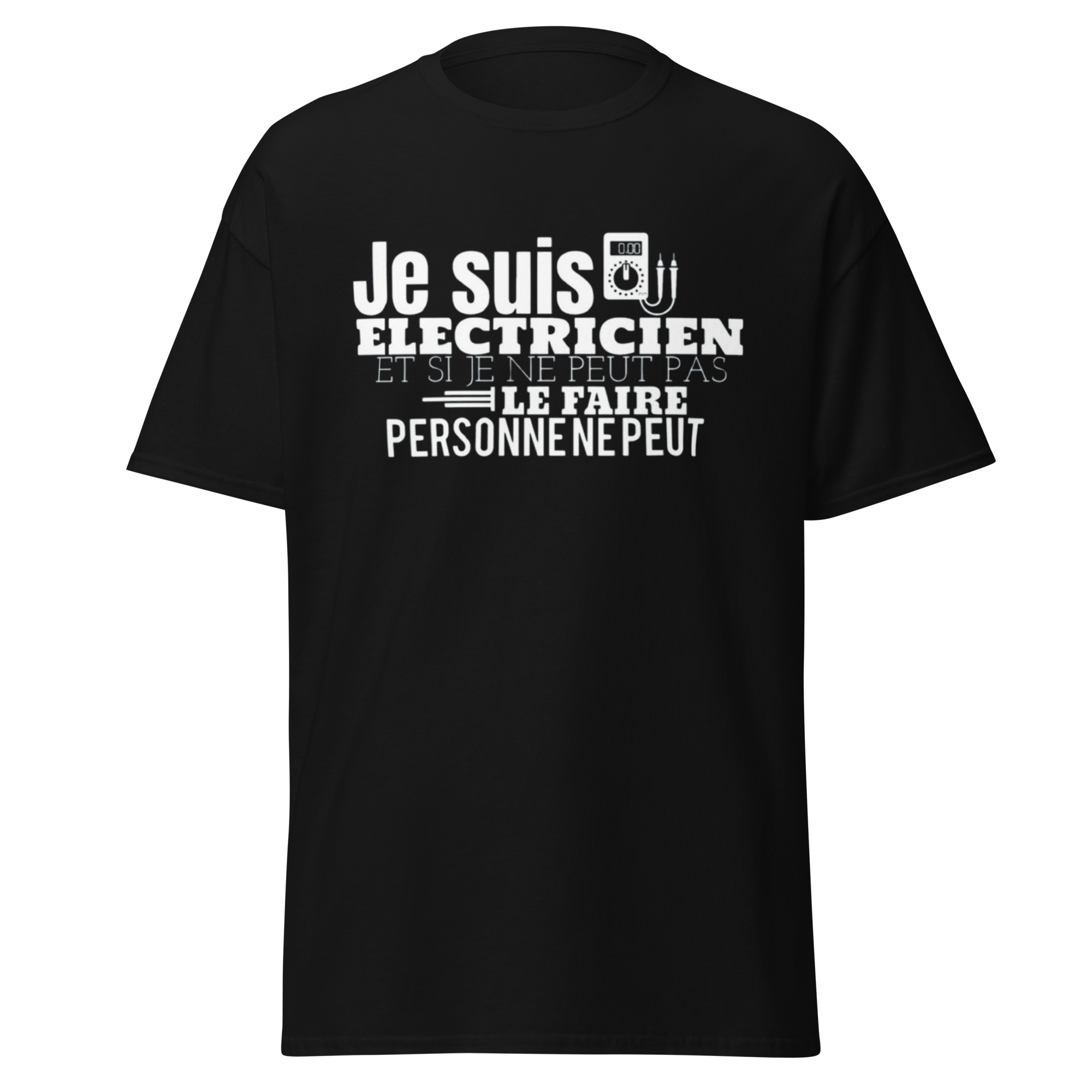 T-SHIRT JE SUIS ÉLECTRICIEN