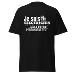 T-SHIRT JE SUIS ÉLECTRICIEN