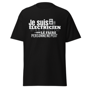 T-SHIRT JE SUIS ÉLECTRICIEN