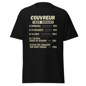 T-SHIRT TARIF HORAIRE