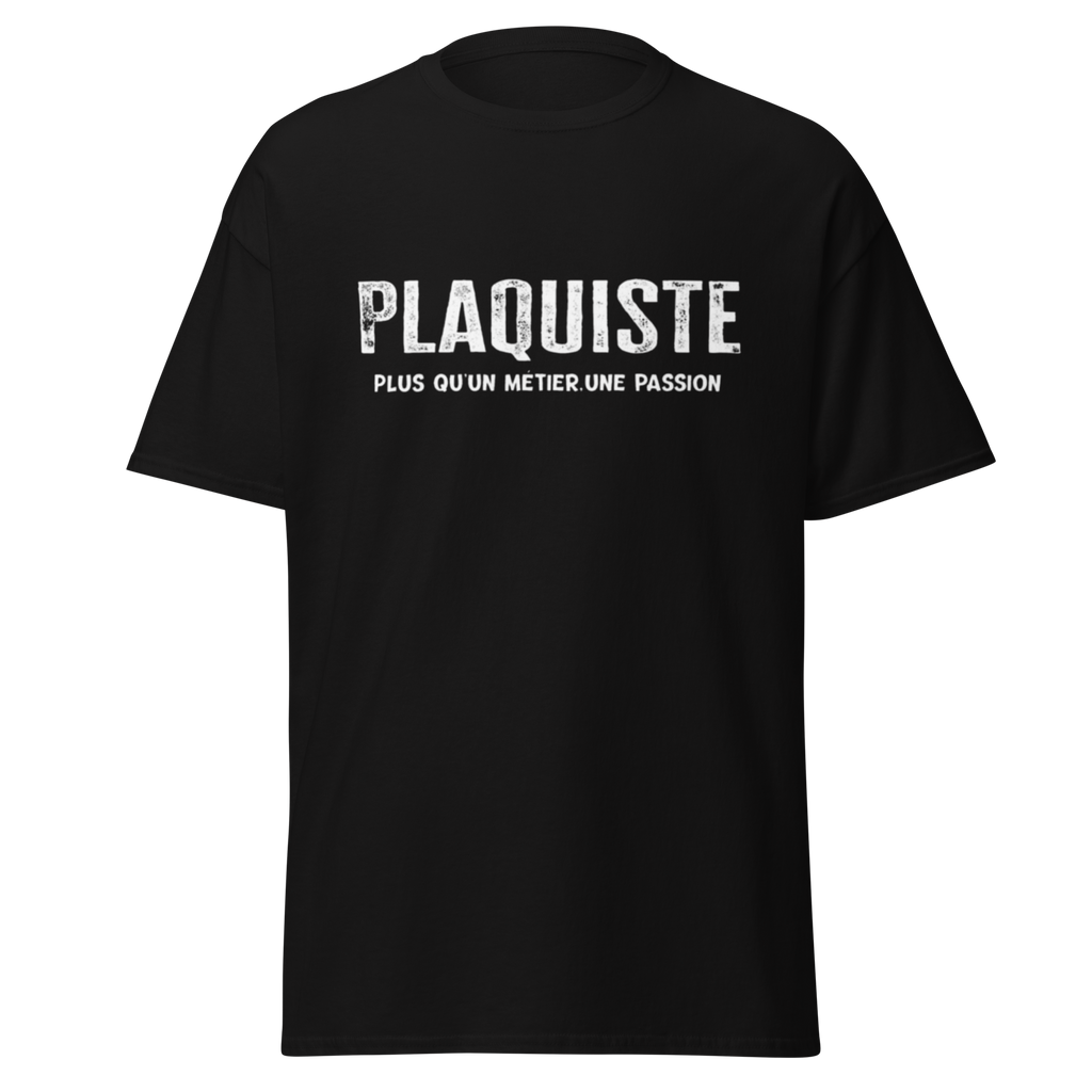 T-SHIRT PLAQUISTE