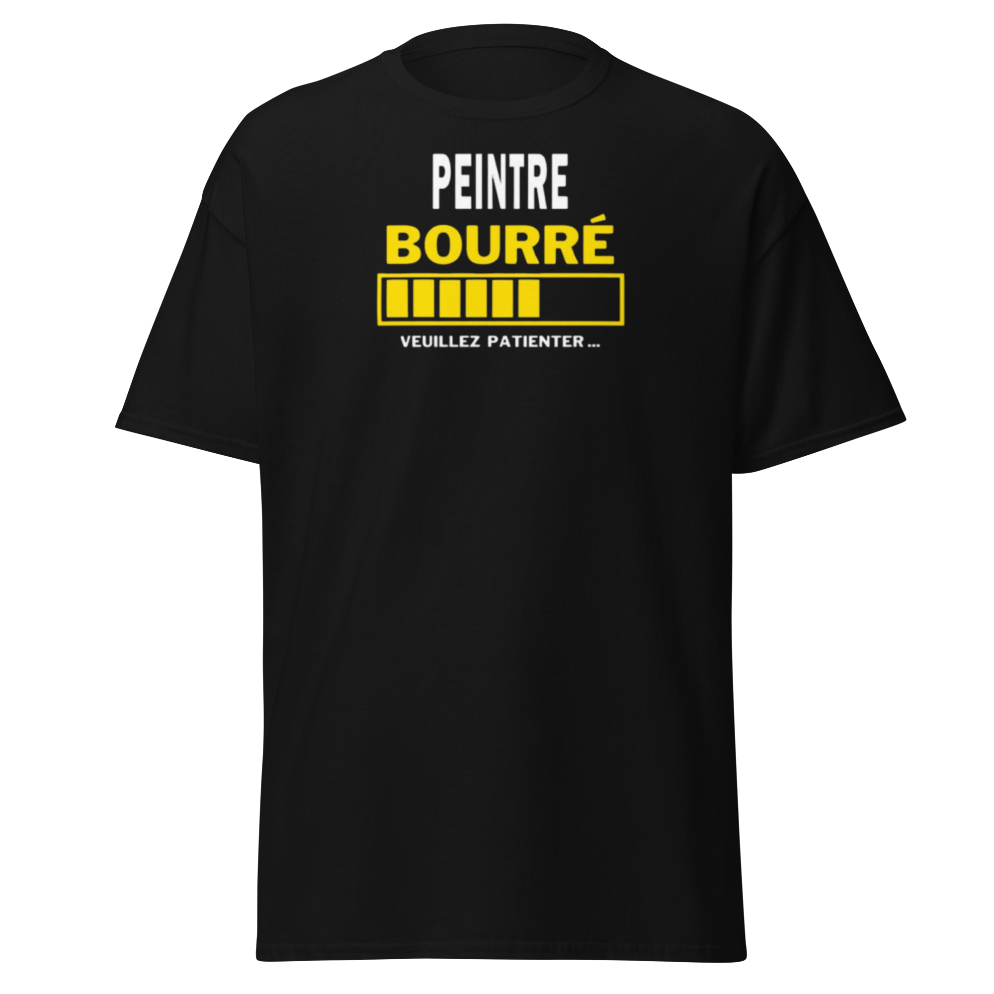 T-SHIRT PEINTRE BOURRÉ