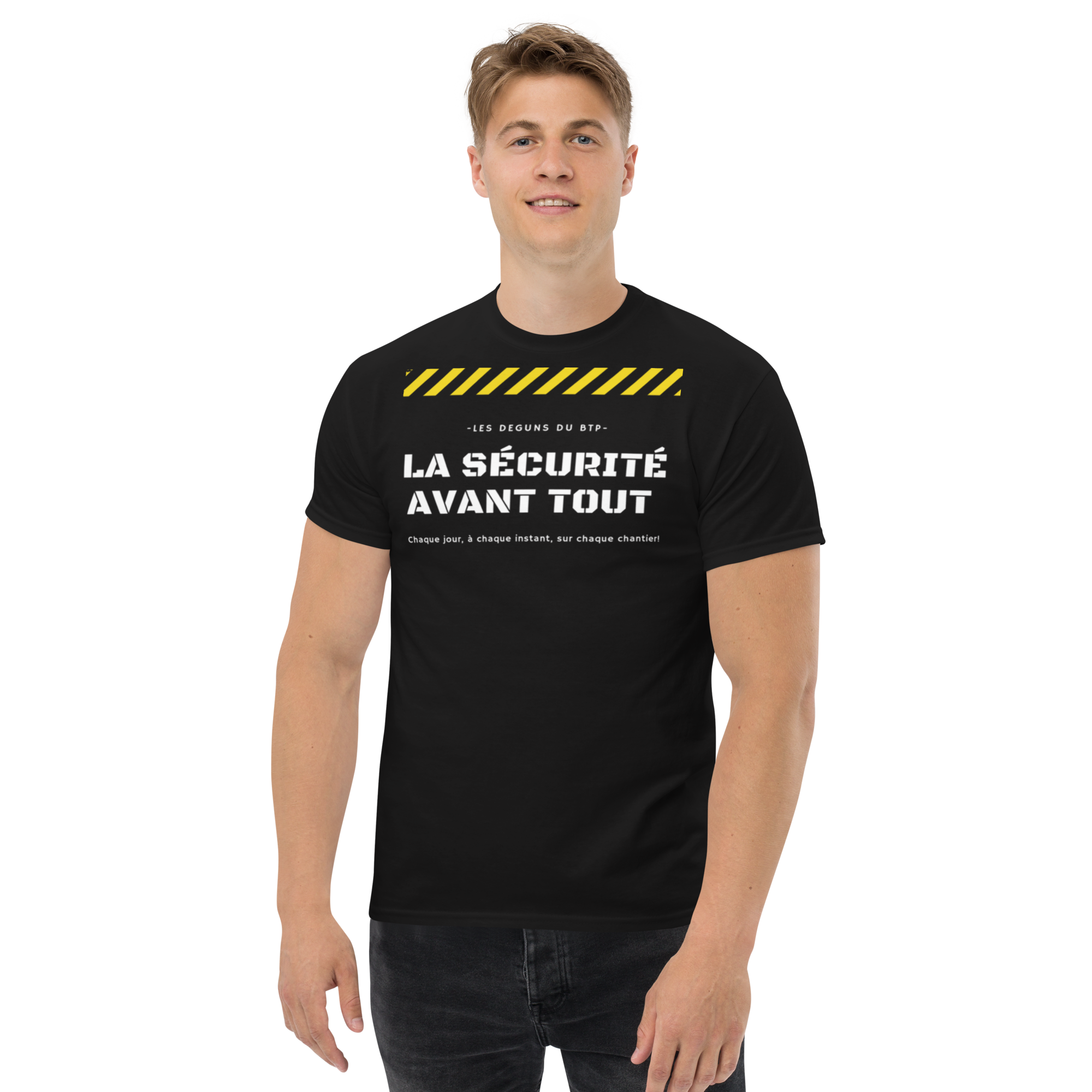 T-SHIRT LA SÉCURITÉ AVANT TOUT