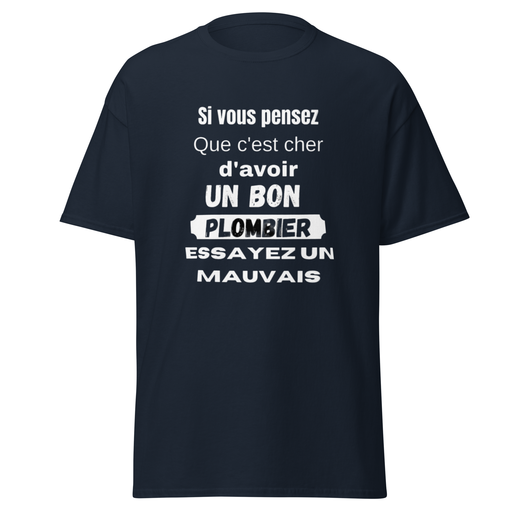 T-SHIRT PLOMBIER