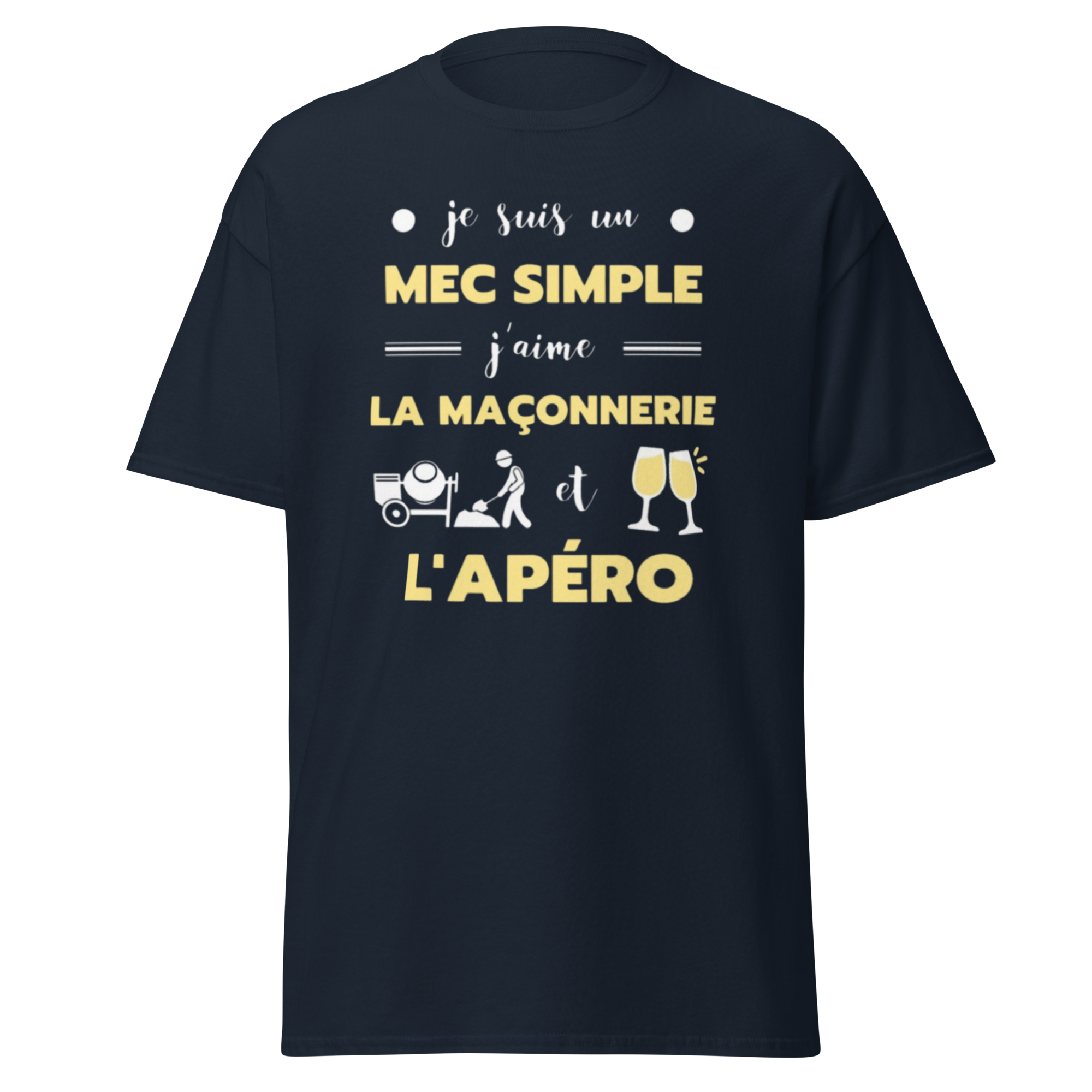 T-SHIRT MAÇON MEC SIMPLE