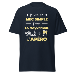 T-SHIRT MAÇON MEC SIMPLE