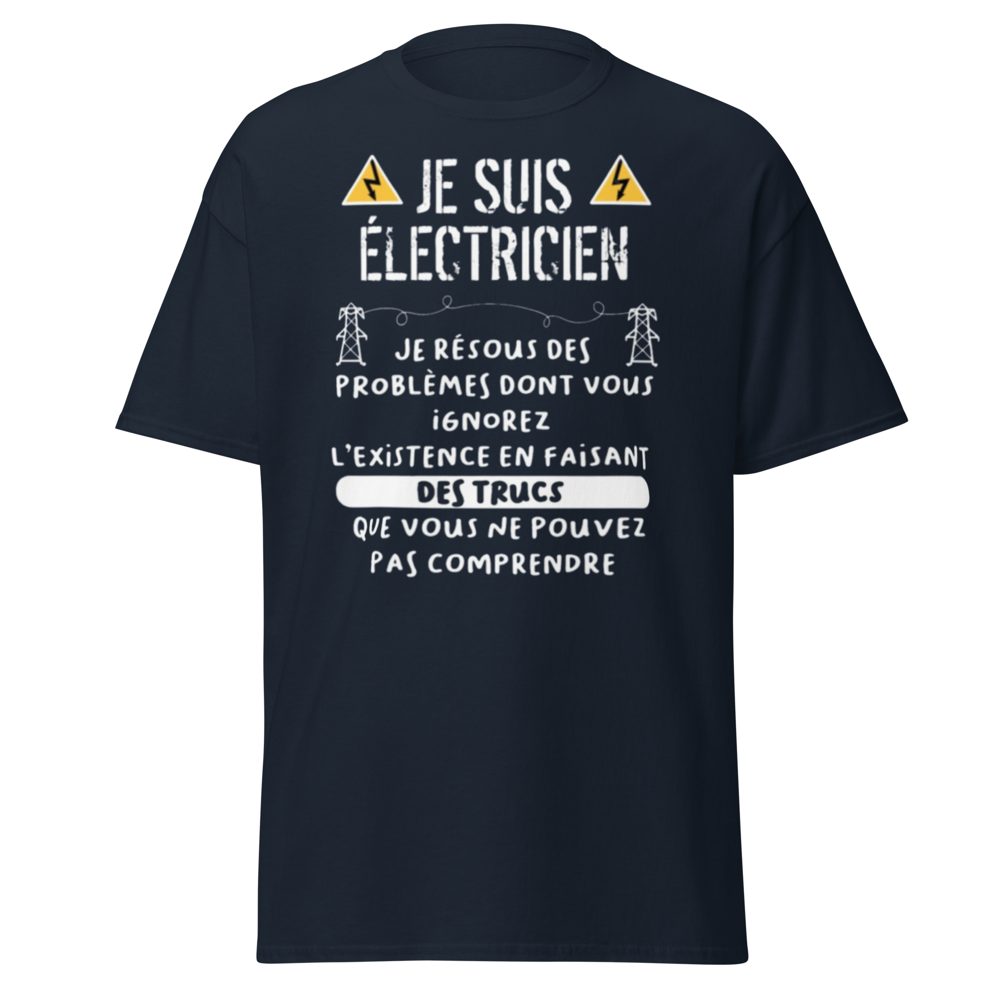 T-SHIRT JE SUIS ÉLECTRICIEN