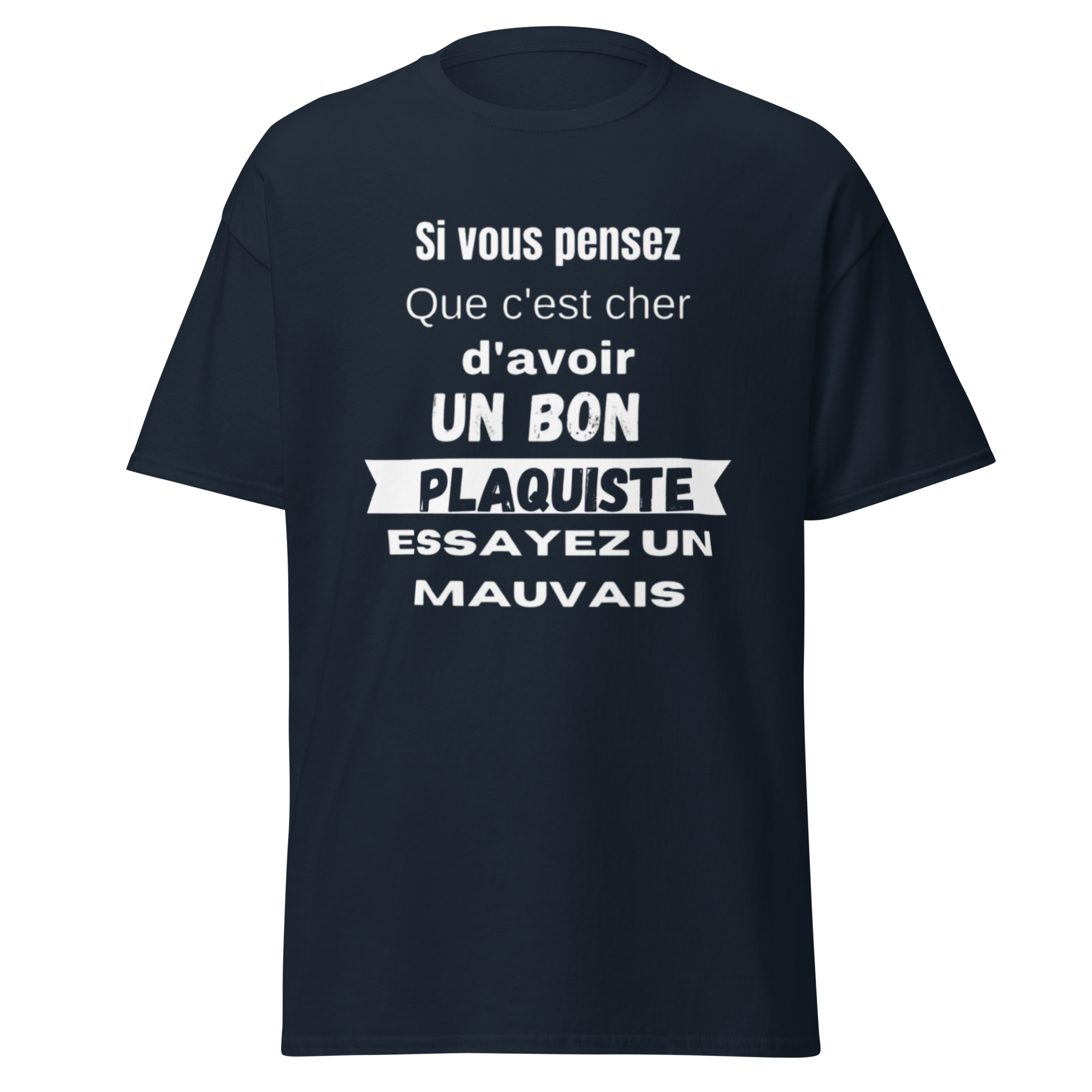 T-SHIRT PLAQUISTE