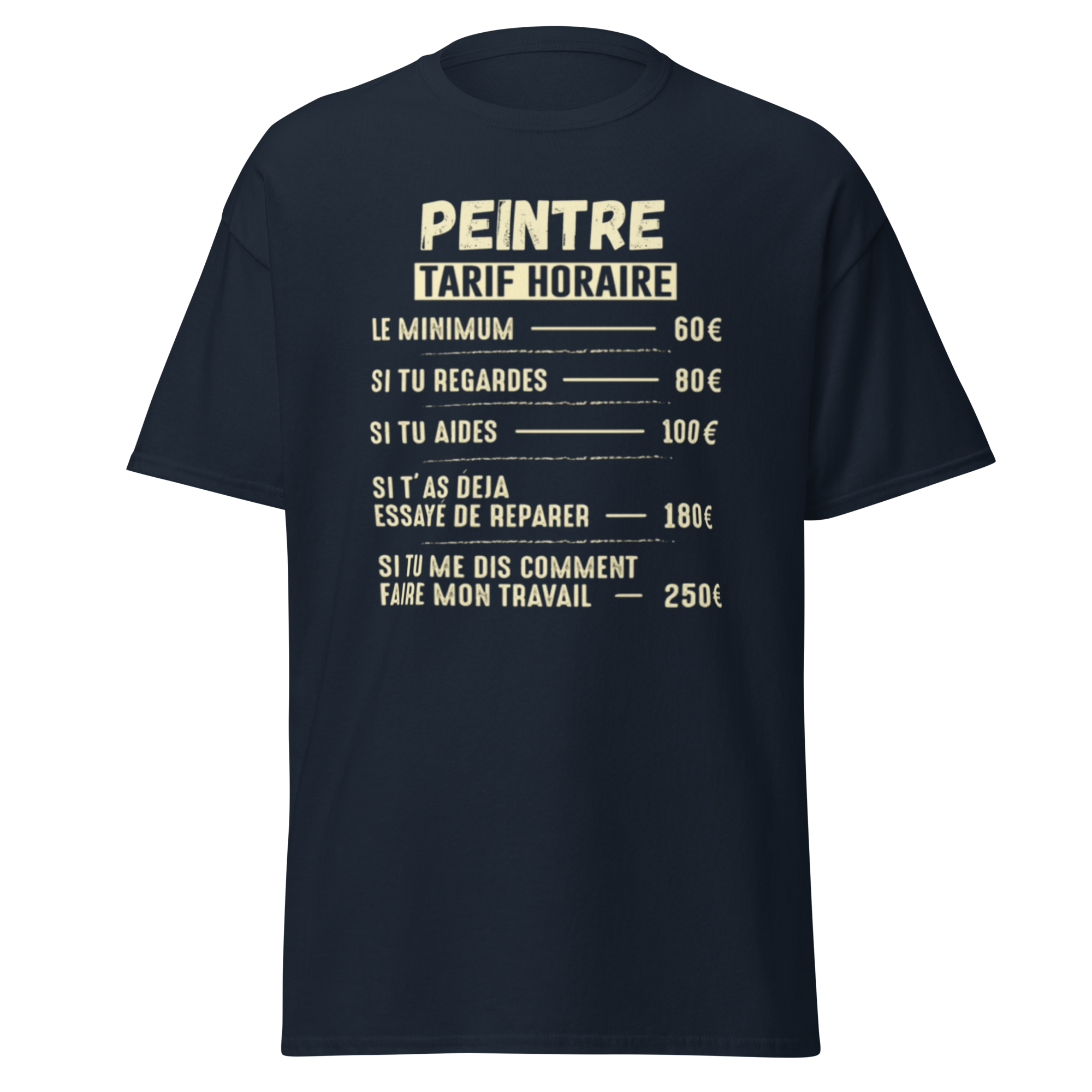 T-SHIRT TARIF HORAIRE