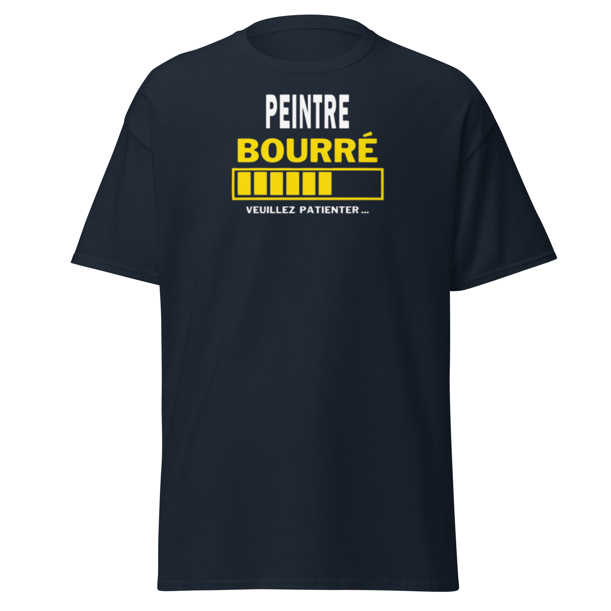 T-SHIRT PEINTRE BOURRÉ