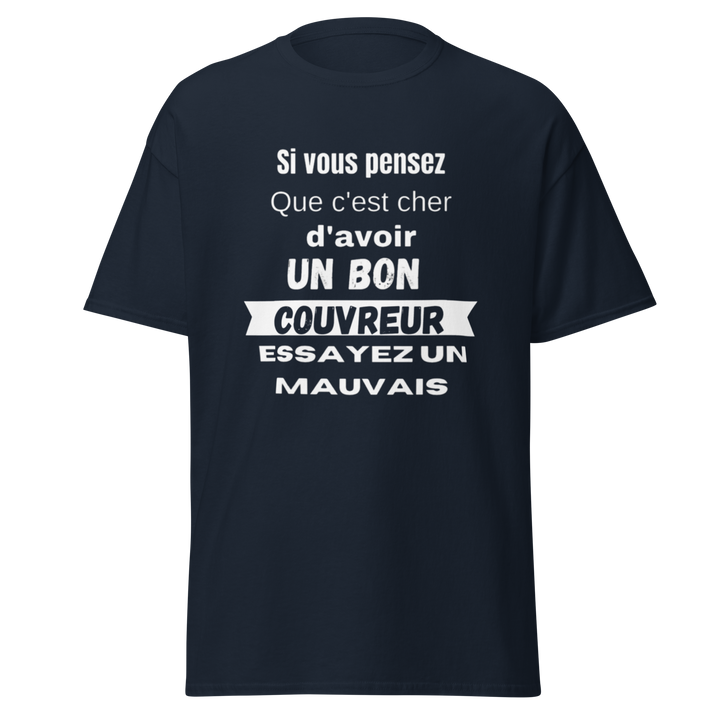 T-SHIRT COUVREUR SI VOUS PENSEZ QUE