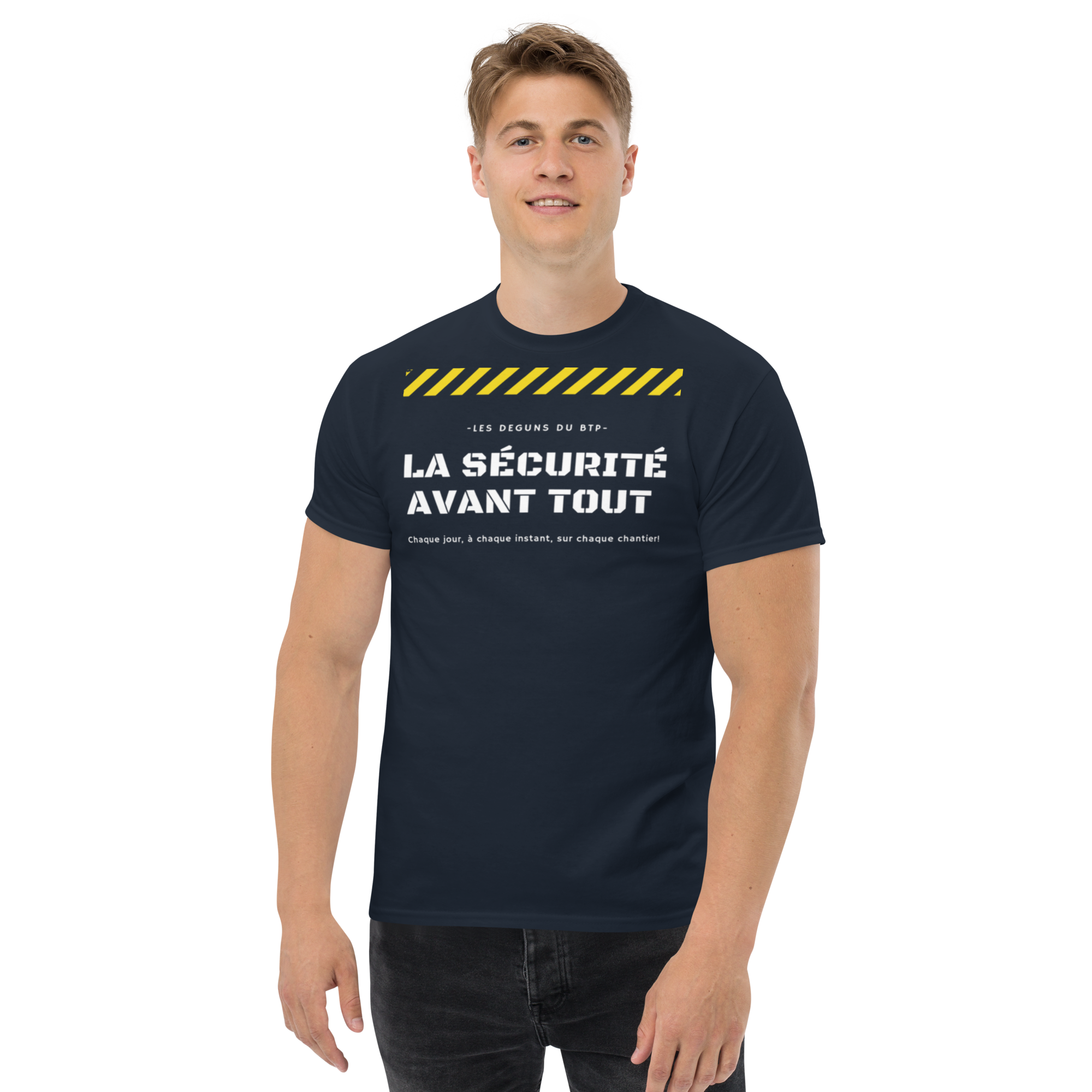 T-SHIRT LA SÉCURITÉ AVANT TOUT