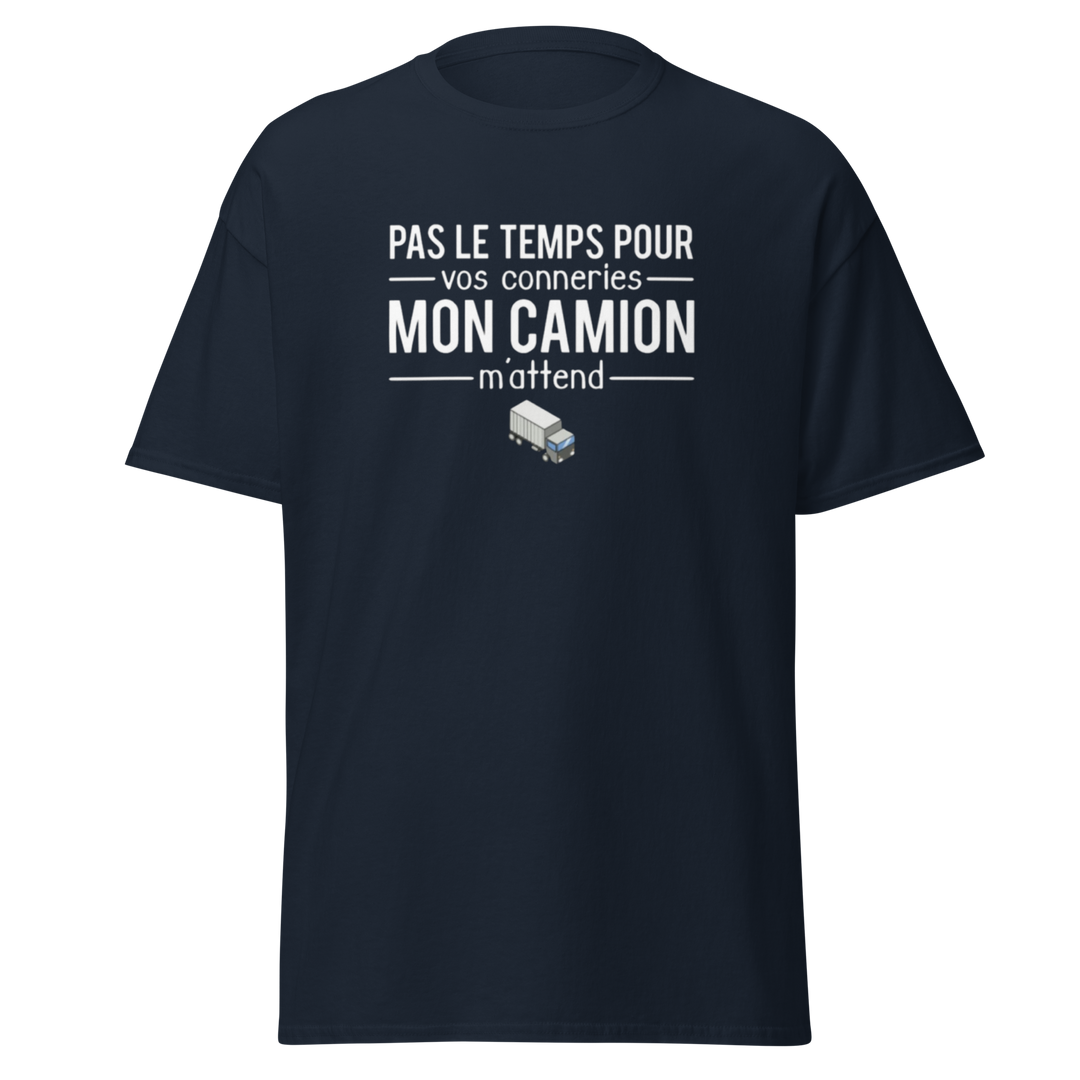 T-SHIRT MON CAMION M'ATTEND