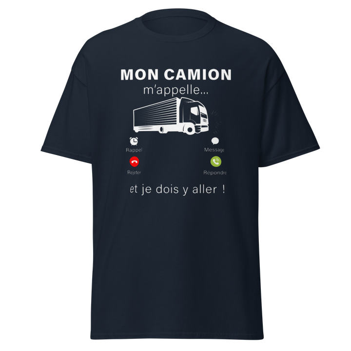T-SHIRT MON CAMION M'APPELLE