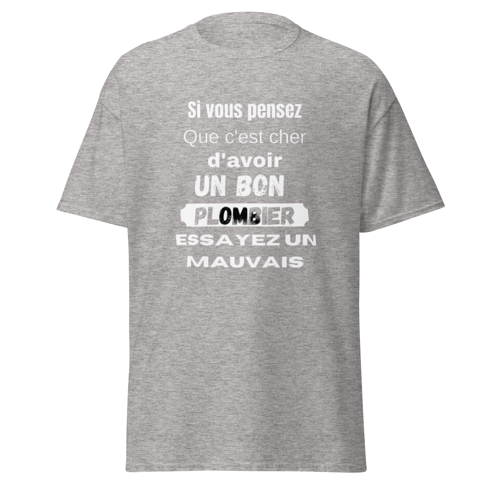 T-SHIRT PLOMBIER