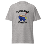 T-SHIRT PLOMBIER CERTIFIÉ