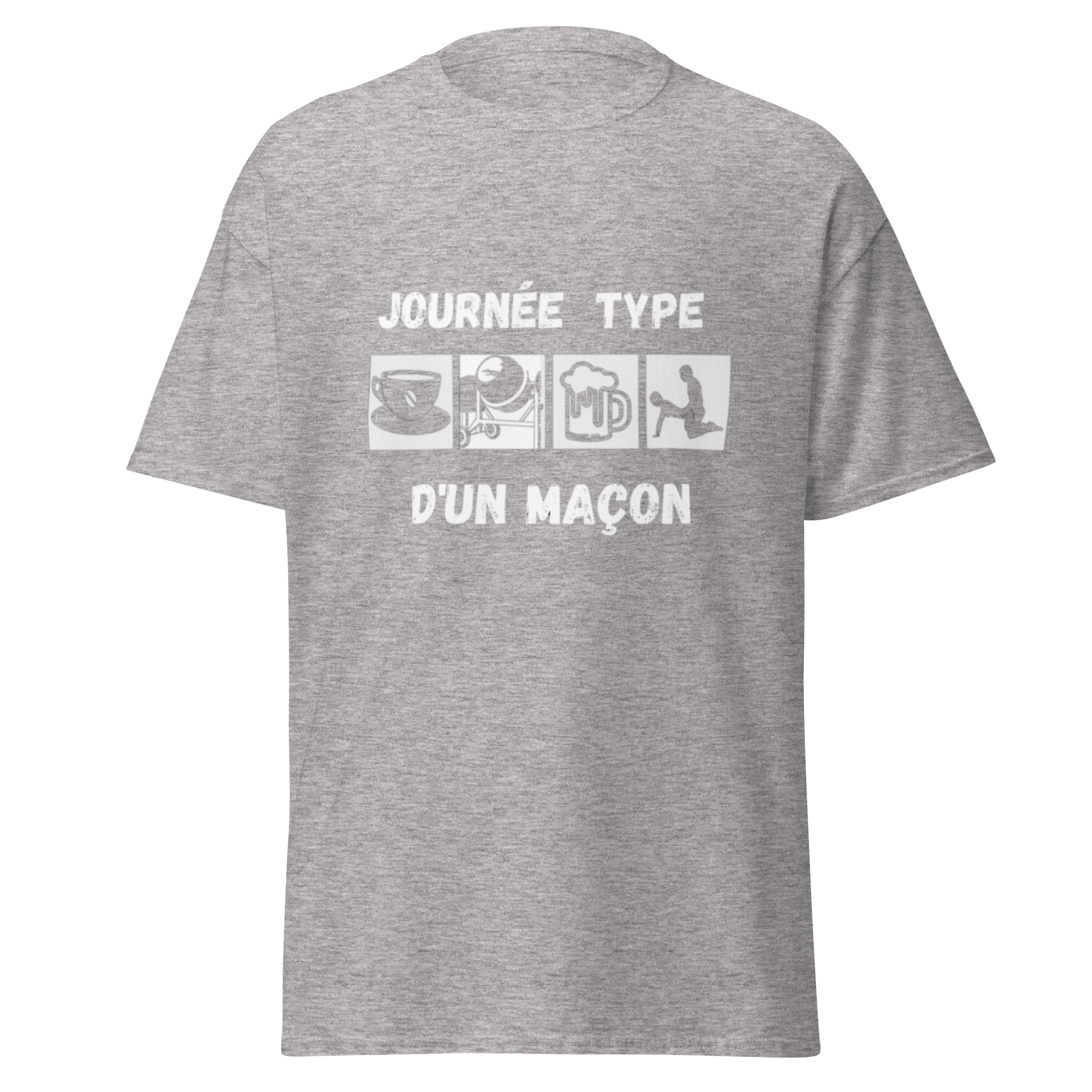 T-SHIRT MAÇON JOURNÉE TYPE