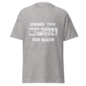 T-SHIRT MAÇON JOURNÉE TYPE