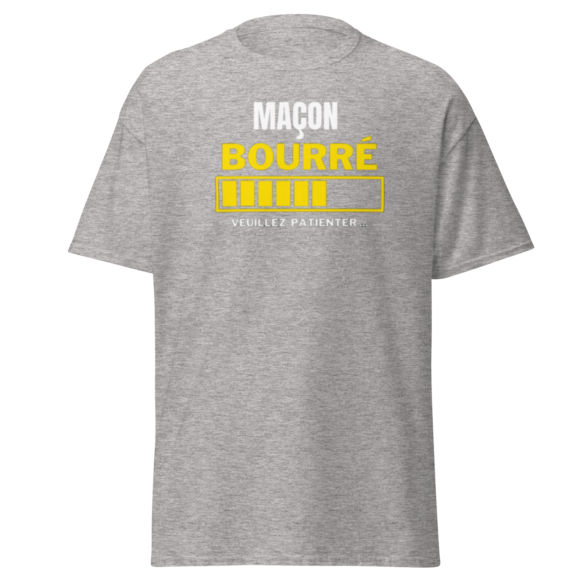 T-SHIRT MAÇON BOURRÉ