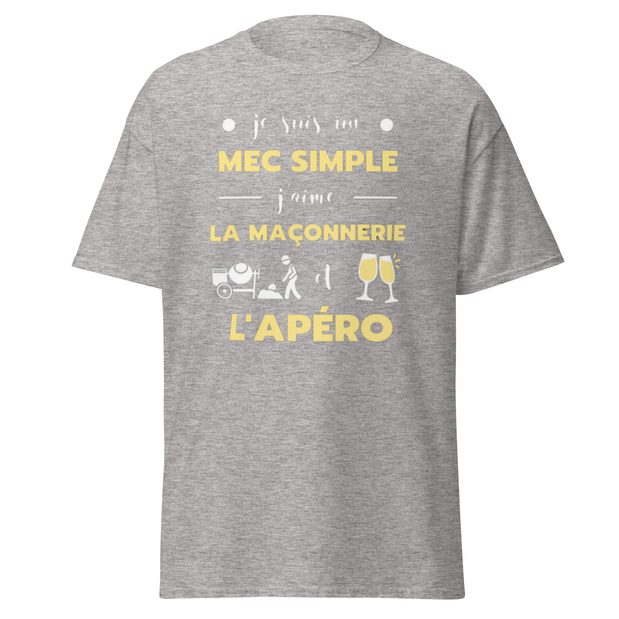 T-SHIRT MAÇON MEC SIMPLE