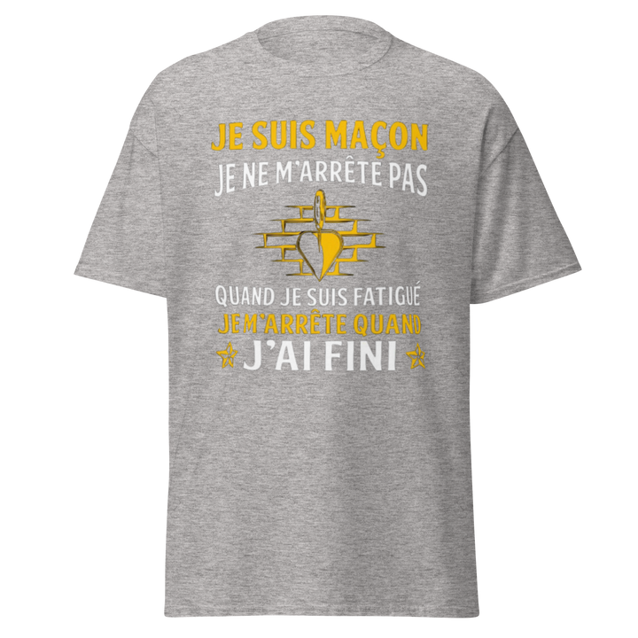 T-SHIRT JE SUIS MAÇON