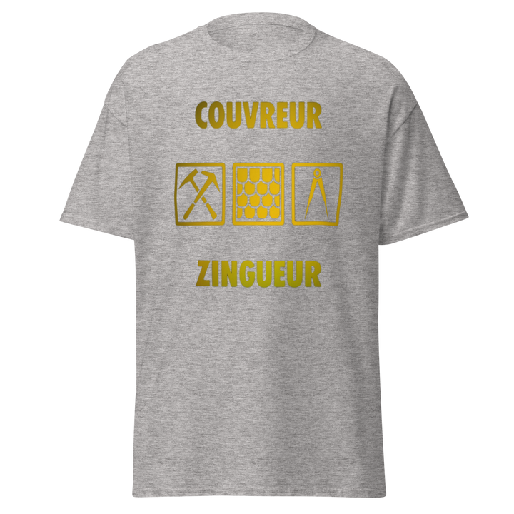 T-SHIRT COUVREUR ZINGUEUR