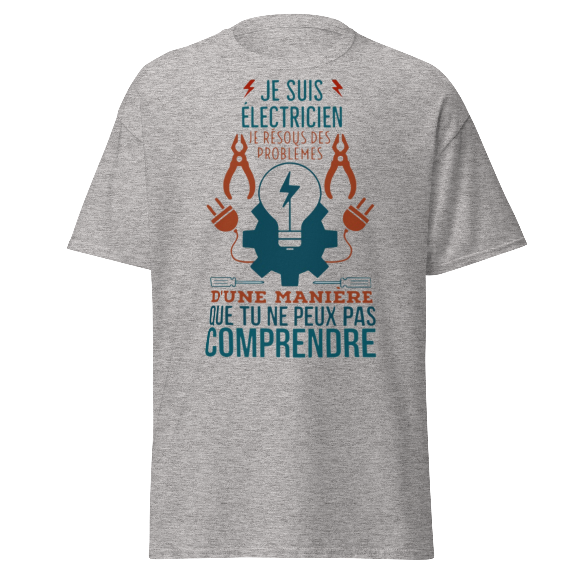 T-SHIRT JE SUIS ÉLECTRICIEN