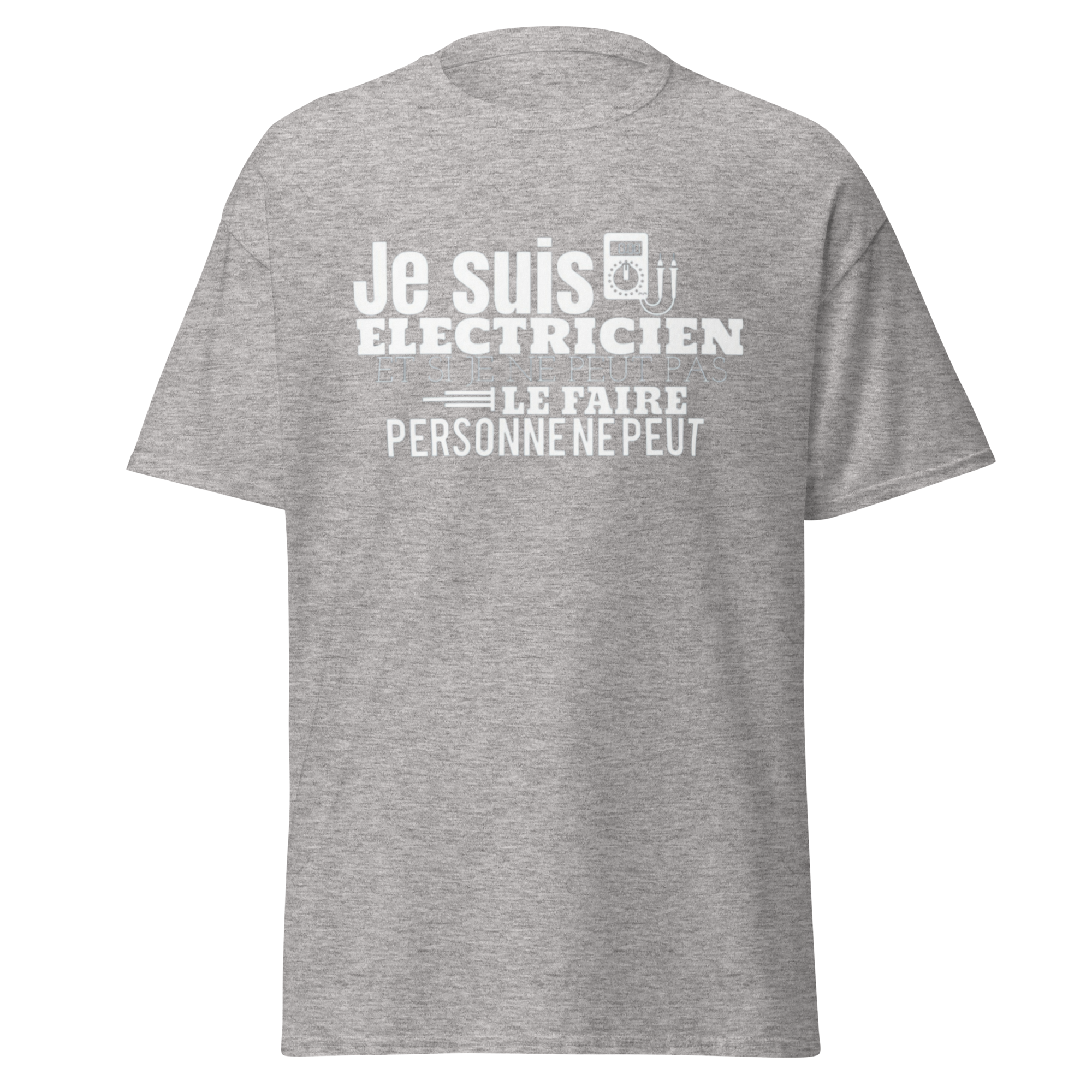 T-SHIRT JE SUIS ÉLECTRICIEN