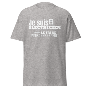 T-SHIRT JE SUIS ÉLECTRICIEN