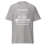 T-SHIRT PLAQUISTE