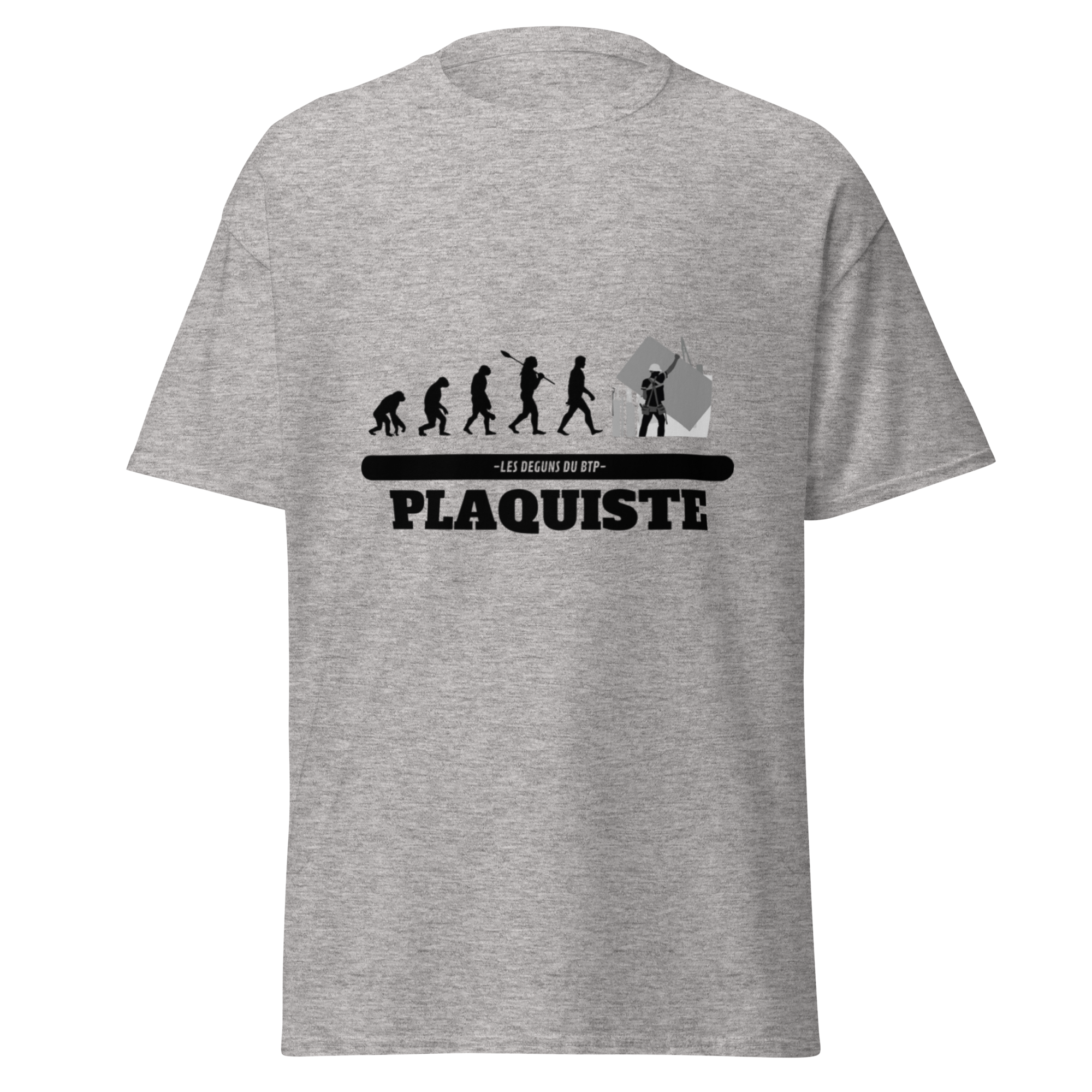 T-SHIRT PLAQUISTE