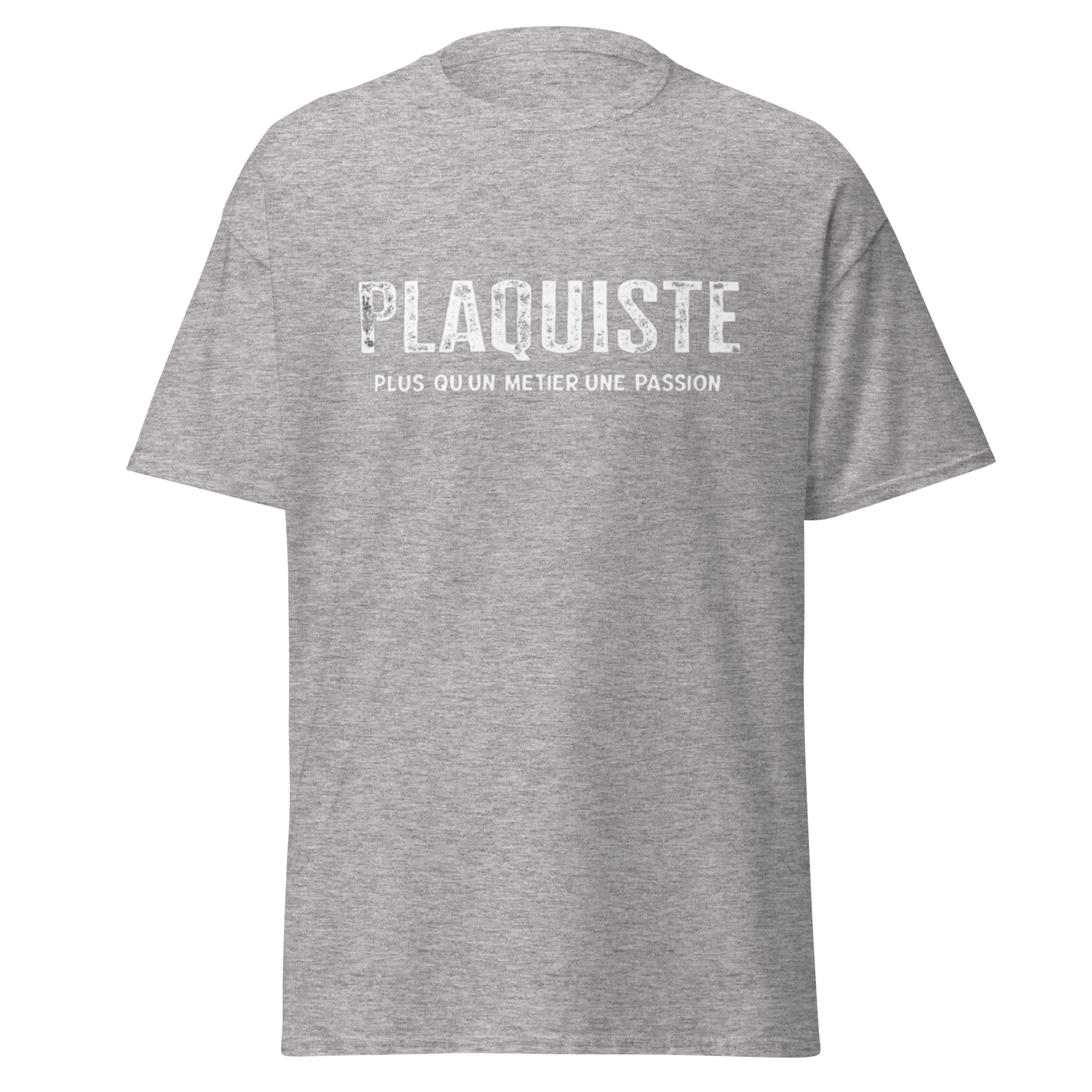 T-SHIRT PLAQUISTE