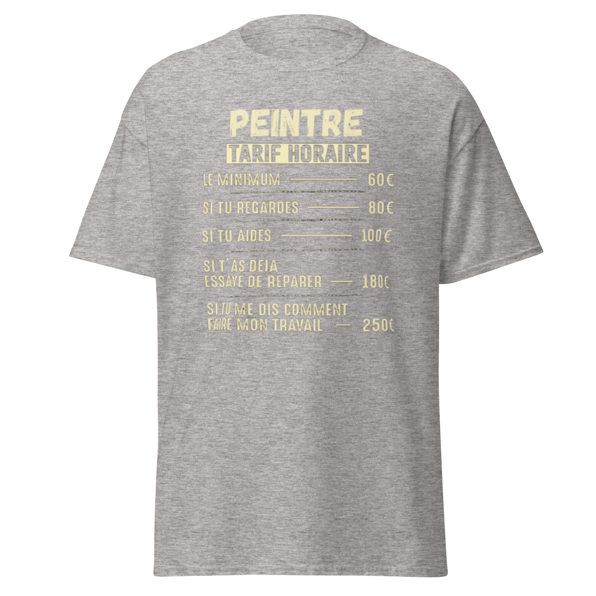 T-SHIRT TARIF HORAIRE