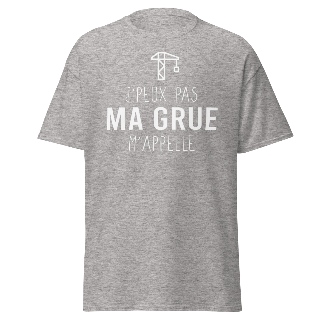T-SHIRT GRUTIER J'PEUX PAS