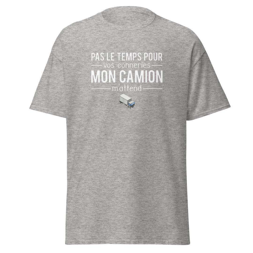 T-SHIRT MON CAMION M'ATTEND