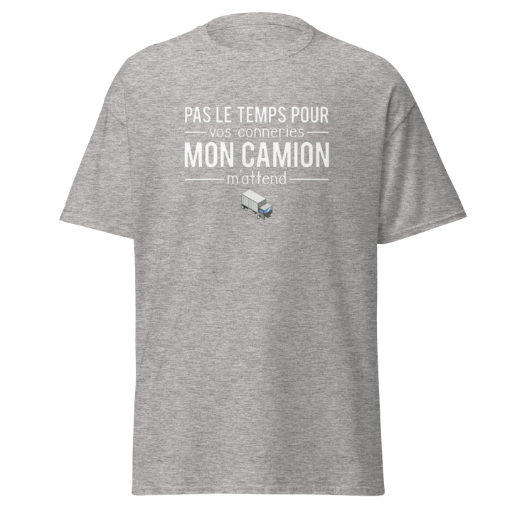 T-SHIRT MON CAMION M'ATTEND