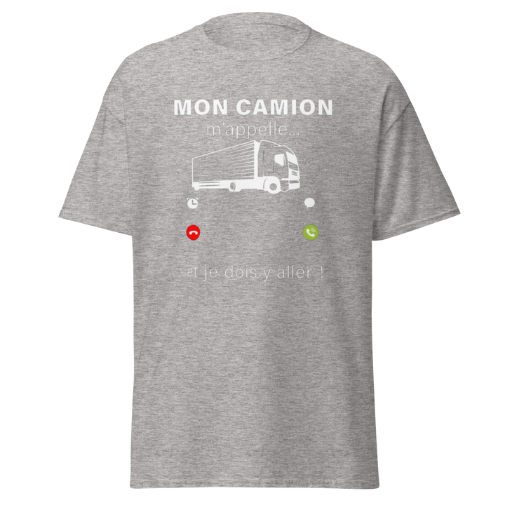 T-SHIRT MON CAMION M'APPELLE